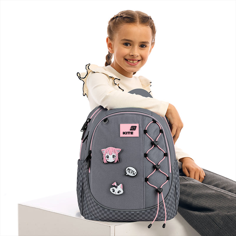 Рюкзак шкільний Kite Education Meow K26-700M-3