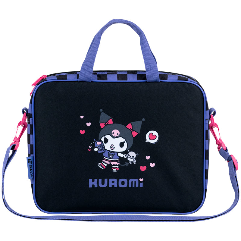 School textile bag Kite Kuromi HK26-589-1