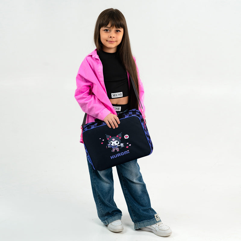 School textile bag Kite Kuromi HK26-589-1