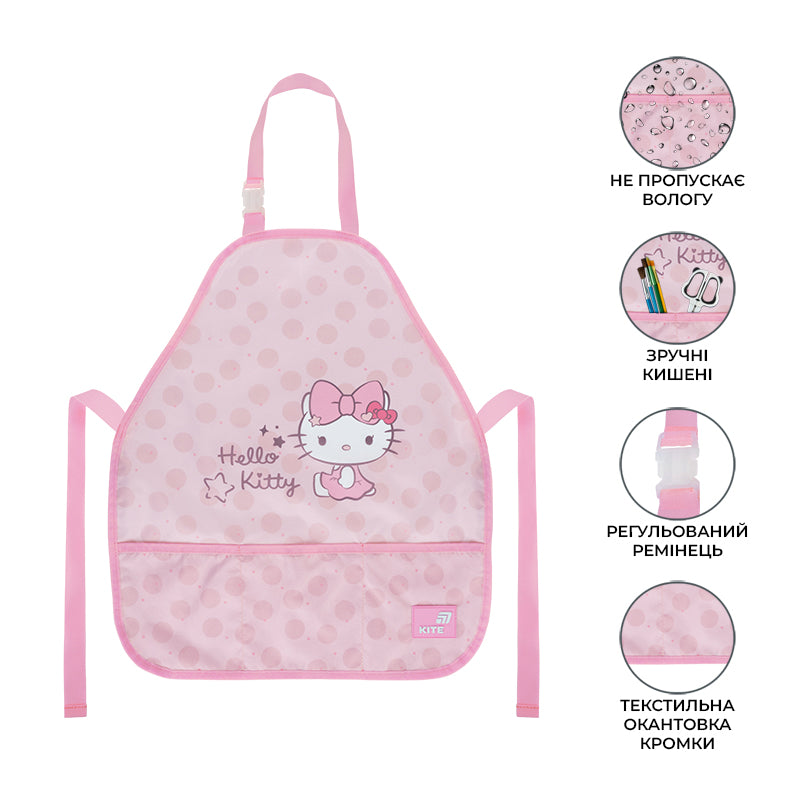 Apron with sleeves Kite Education Hello Kitty HK26-161-1