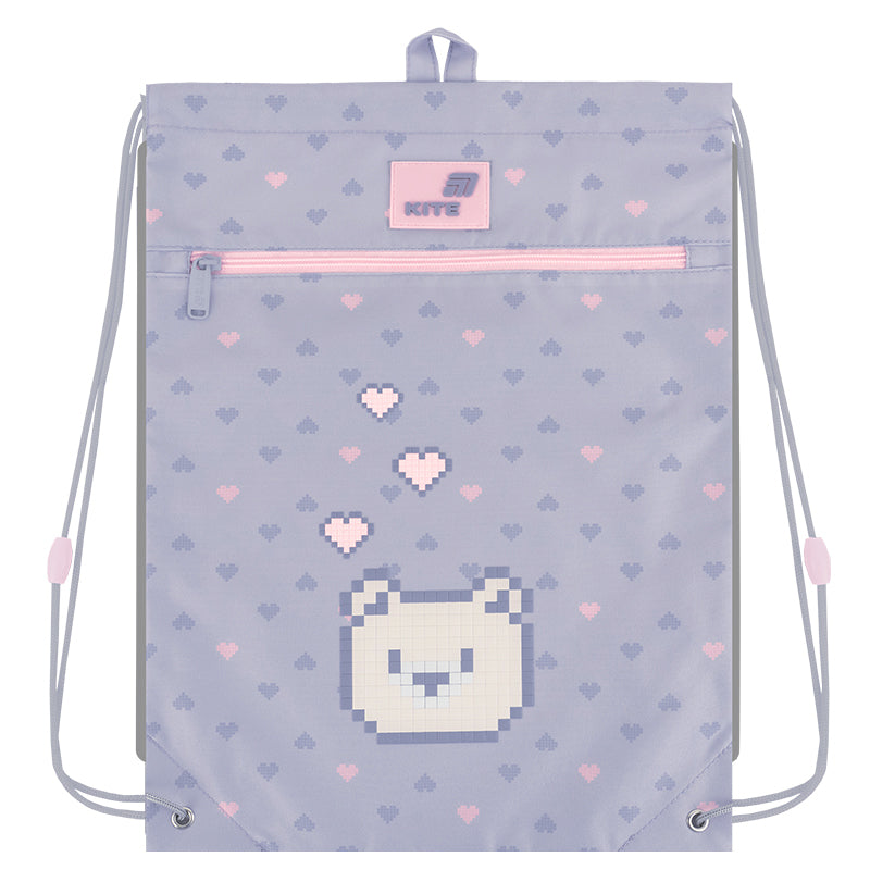 Shoe bag Kite Pixel Love K26-601M-18