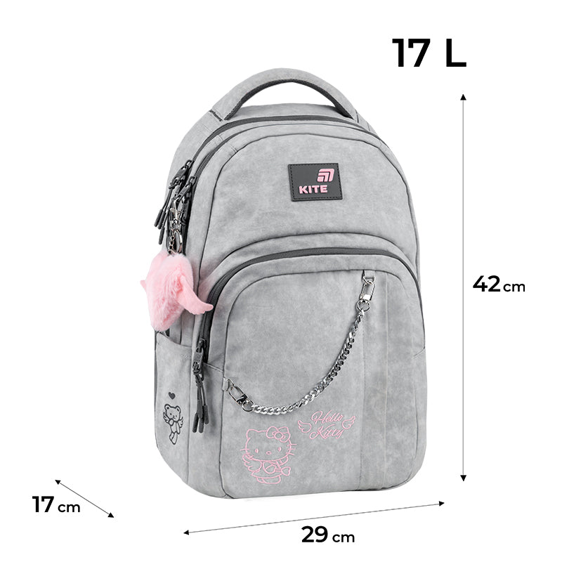 Backpack Kite Education teens Hello Kitty HK26-2578M