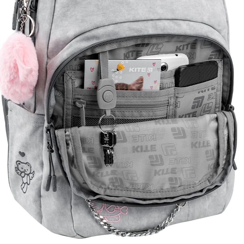 Backpack Kite Education teens Hello Kitty HK26-2578M