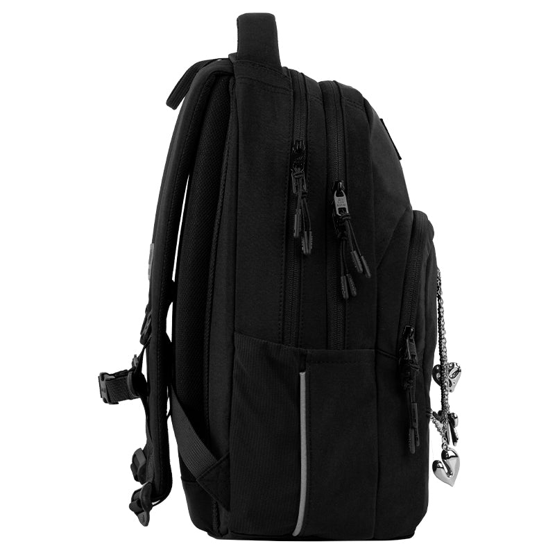 Backpack Kite Education teens Black&Charm K26-2578M-1