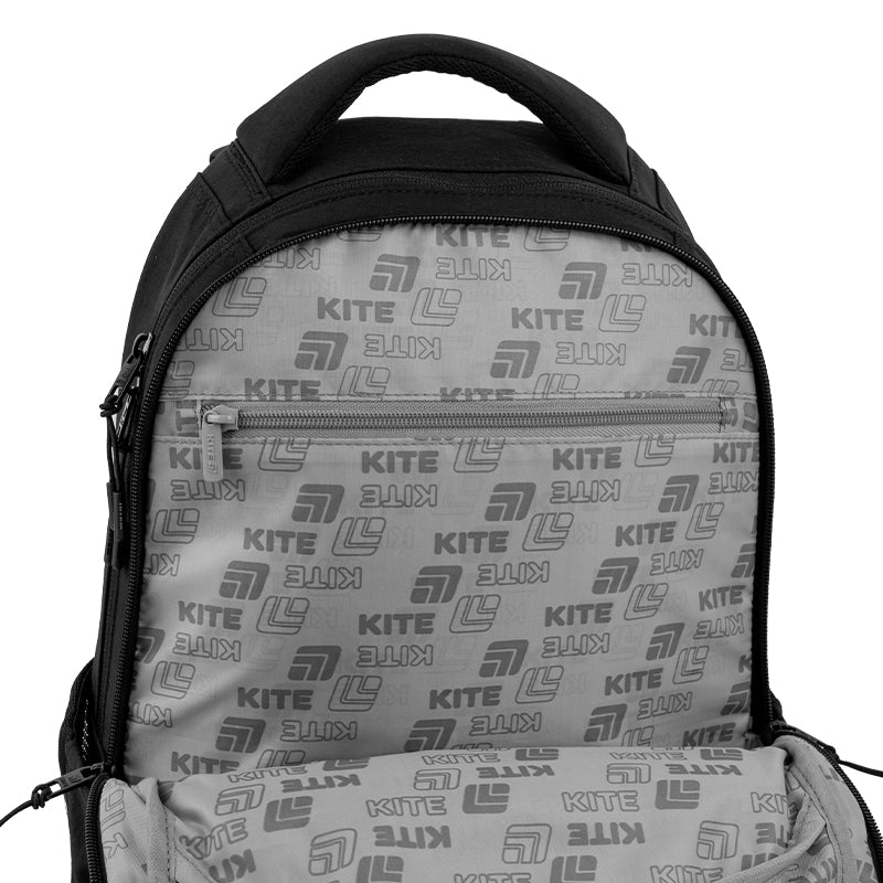 Backpack Kite Education teens Black&Charm K26-2578M-1