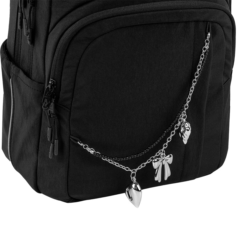 Backpack Kite Education teens Black&Charm K26-2578M-1