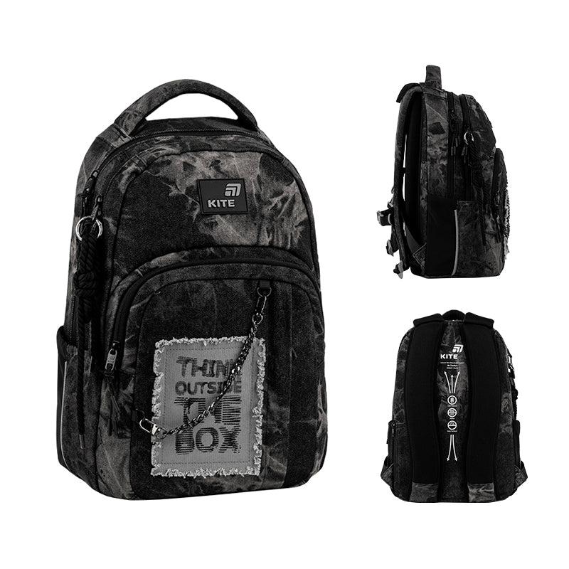 Backpack Kite Education teens Denim Core K26-2578M-2