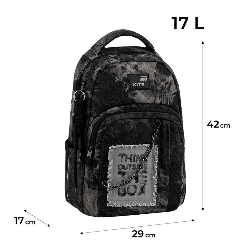 Backpack Kite Education teens Denim Core K26-2578M-2