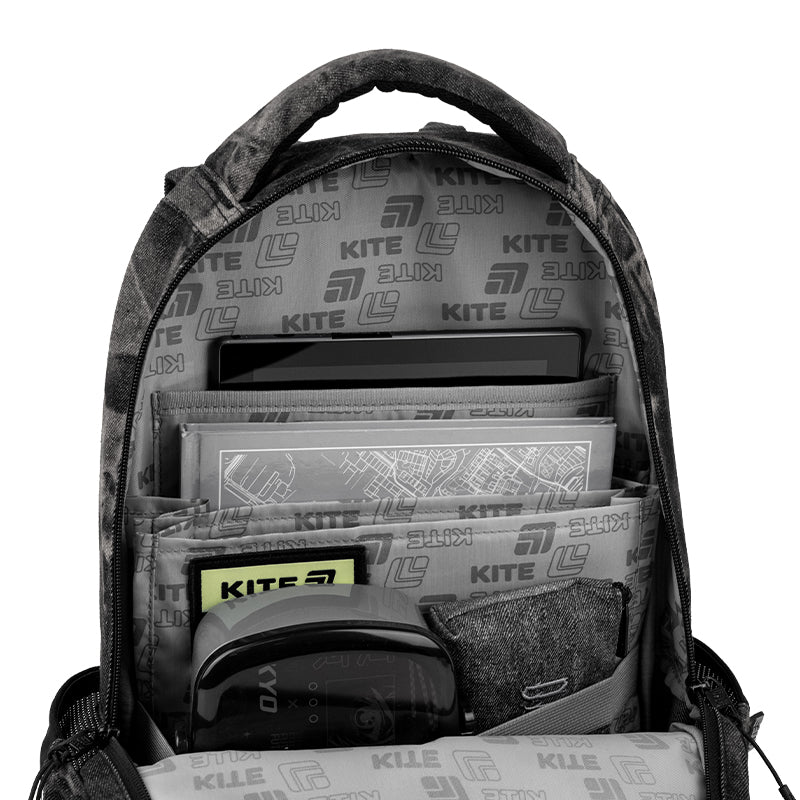 Backpack Kite Education teens Denim Core K26-2578M-2