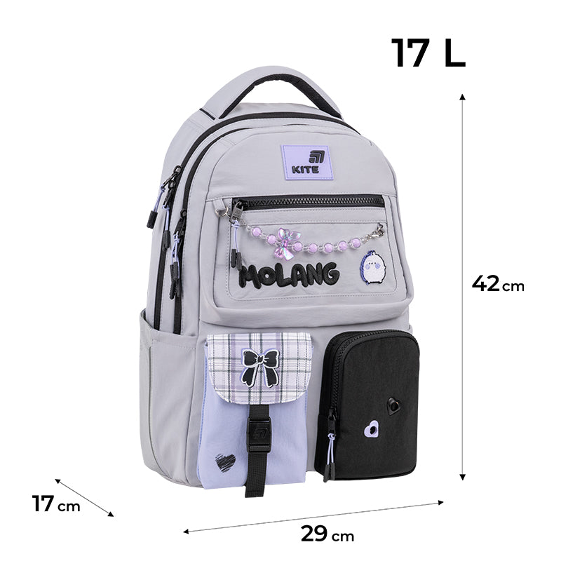 Backpack Kite Education teens Molang ML26-2587M
