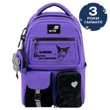 Backpack Kite Education teens Kuromi HK26-2587M-1