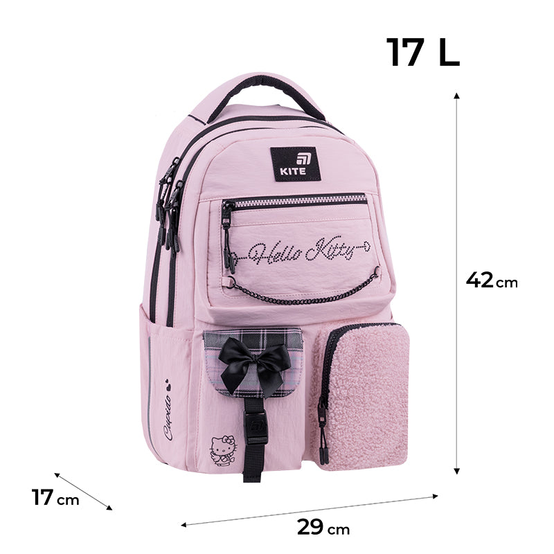 Backpack Kite Education teens Hello Kitty HK26-2587M-2