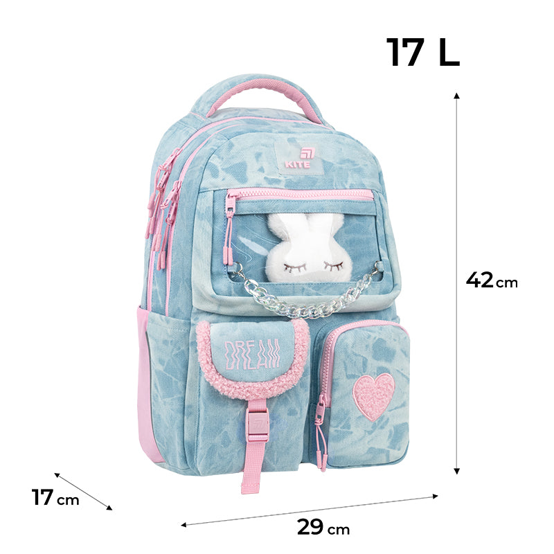 Backpack Kite Education teens Classy&Sassy K26-2587M-3