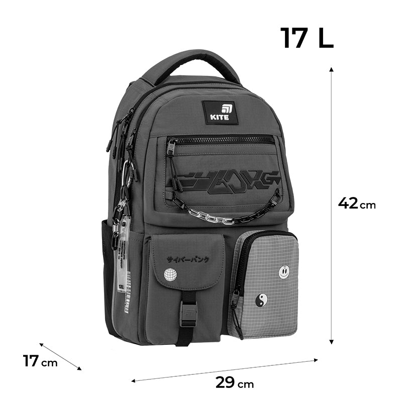 Backpack Kite Education teens Swarm K26-2587M-4