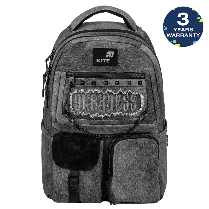Backpack Kite Education teens Darkness K26-2587M-5