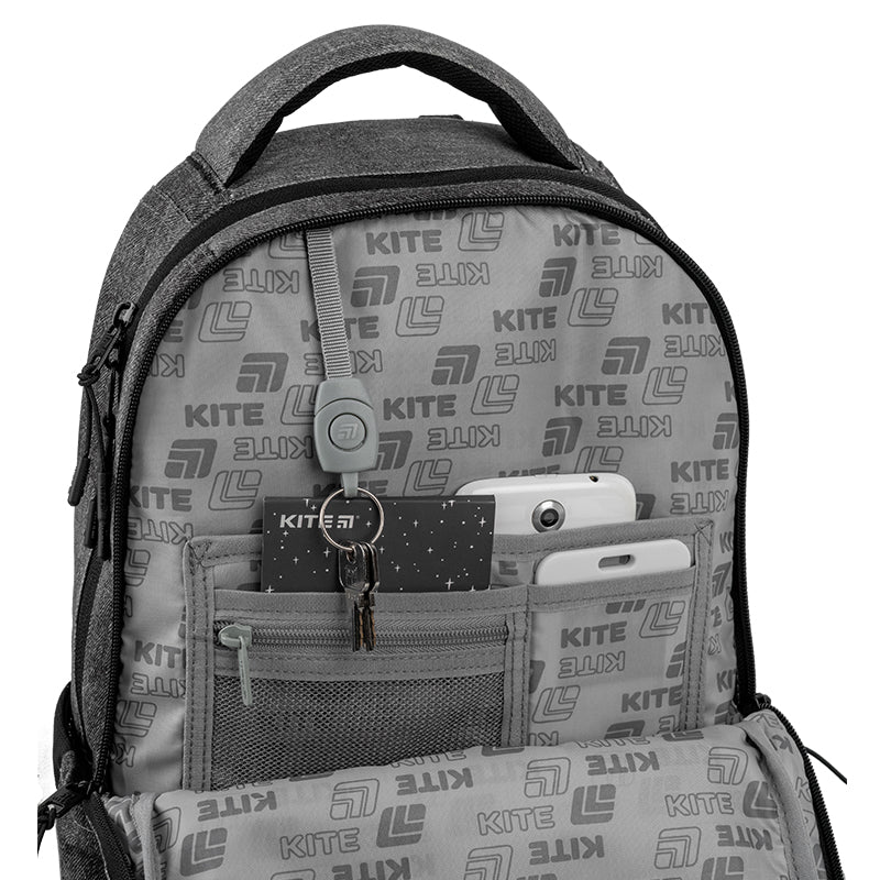 Backpack Kite Education teens Darkness K26-2587M-5