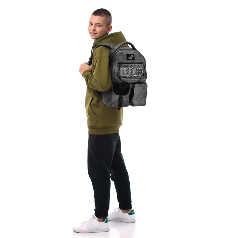 Backpack Kite Education teens Darkness K26-2587M-5