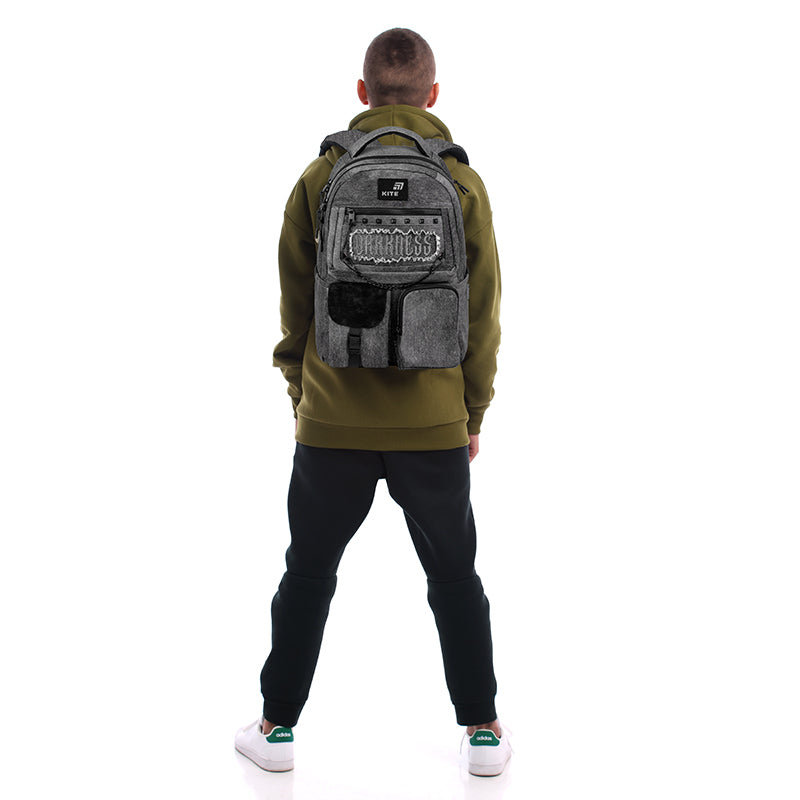 Backpack Kite Education teens Darkness K26-2587M-5
