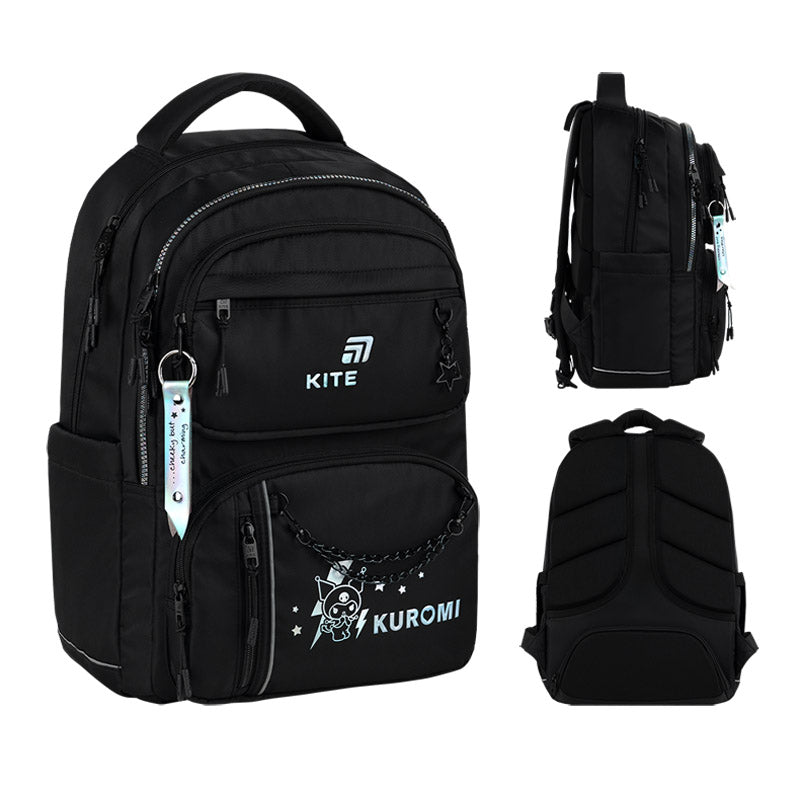Backpack Kite Education teens Kuromi HK26-2594M
