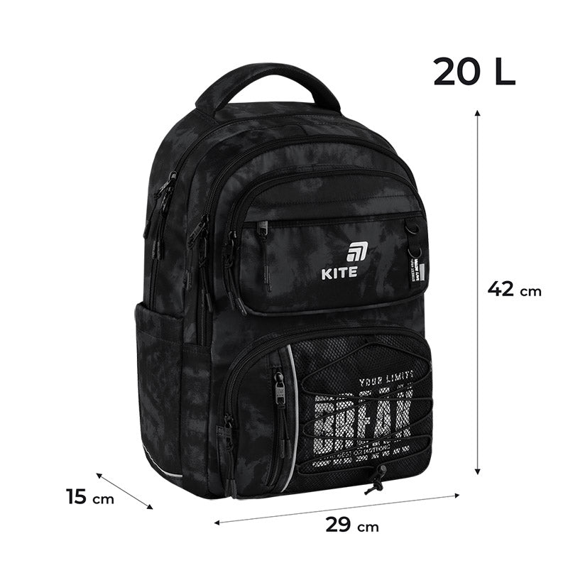 Backpack Kite Education teens Break Limits K26-2594M-3
