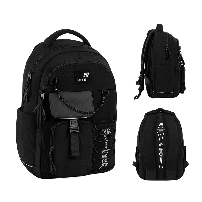 Backpack Kite Education teens Dark Matter K26-2597L-2