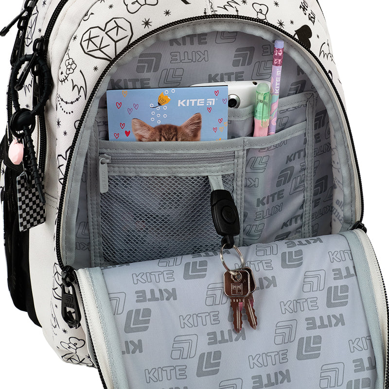 Backpack Kite Education teens Hello Kitty HK26-8001M