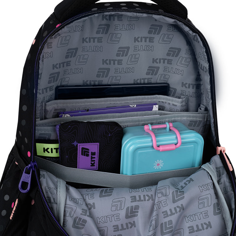 Backpack Kite Education teens Romantic Street Art K26-8001M-1