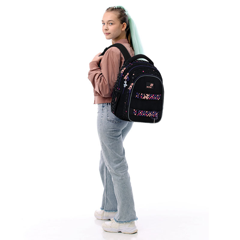 Backpack Kite Education teens Romantic Street Art K26-8001M-1