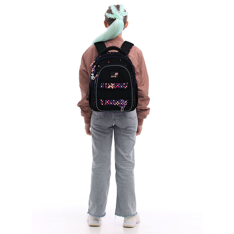 Backpack Kite Education teens Romantic Street Art K26-8001M-1