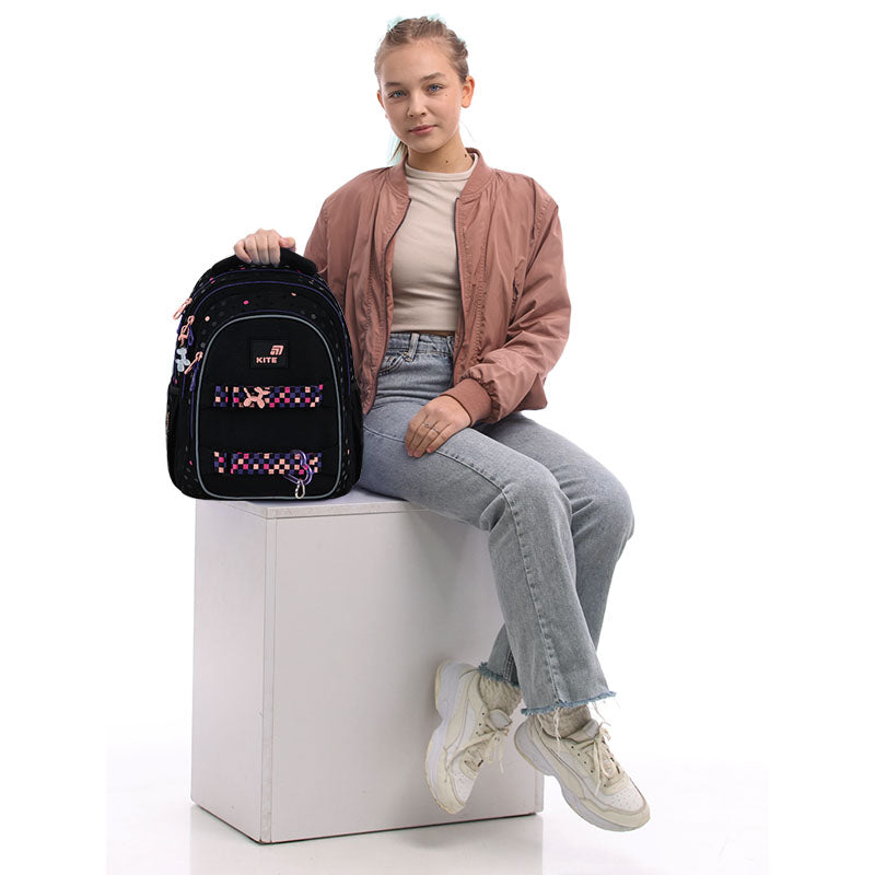 Backpack Kite Education teens Romantic Street Art K26-8001M-1