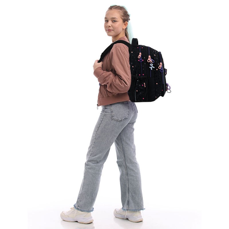 Backpack Kite Education teens Romantic Street Art K26-8001M-1
