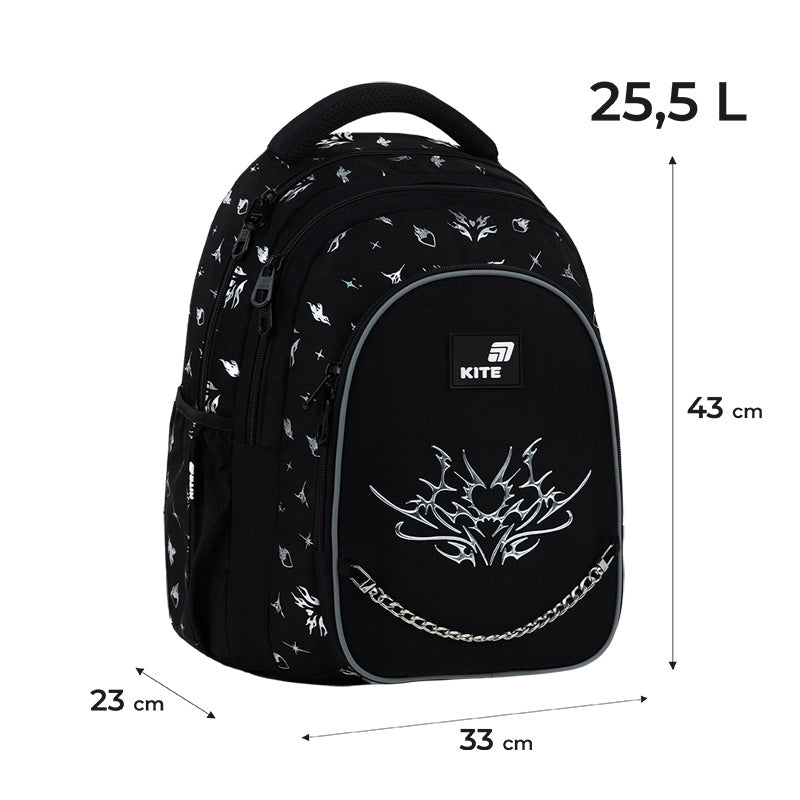 Backpack Kite Education teens Gothic Elegance K26-8001L