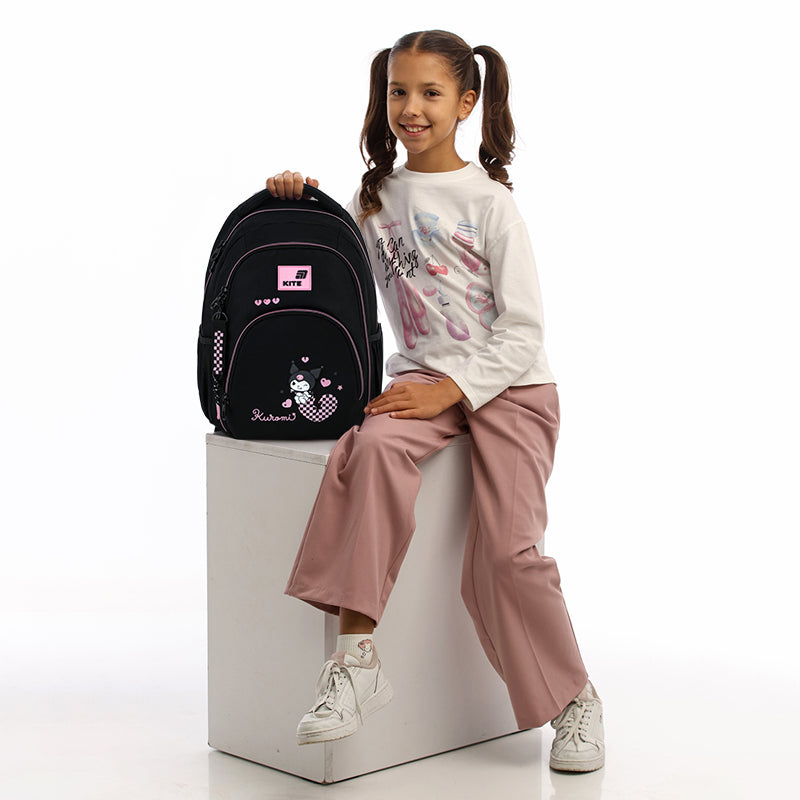Backpack Kite Education teens Kuromi HK26-905M