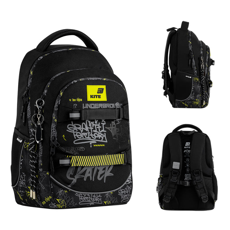 Backpack Kite Education teens Graffiti K26-727M-4