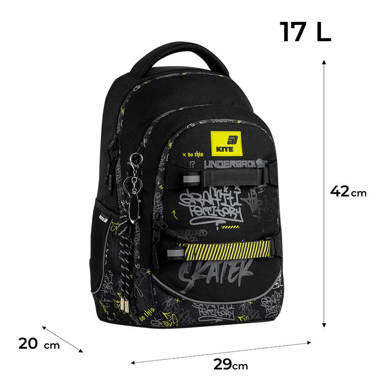 Backpack Kite Education teens Graffiti K26-727M-4