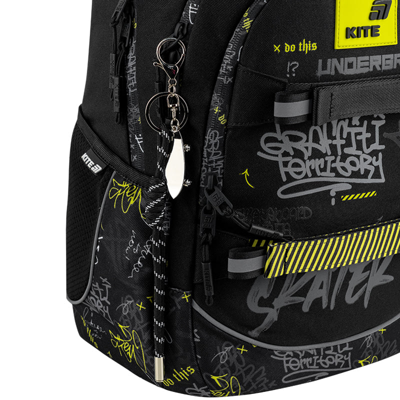 Backpack Kite Education teens Graffiti K26-727M-4