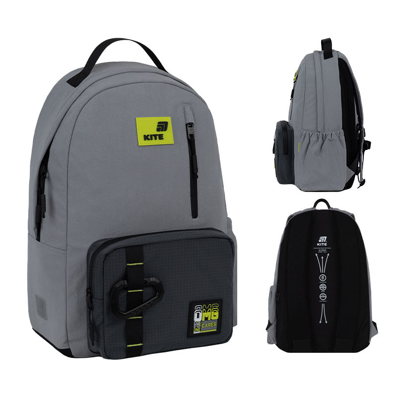Backpack Kite Education teens No One Cares K26-949L-2
