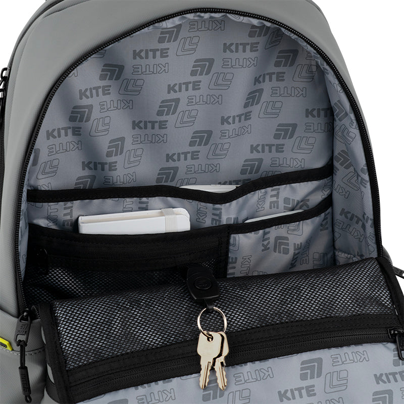 Backpack Kite Education teens Grey K26-2721L-1