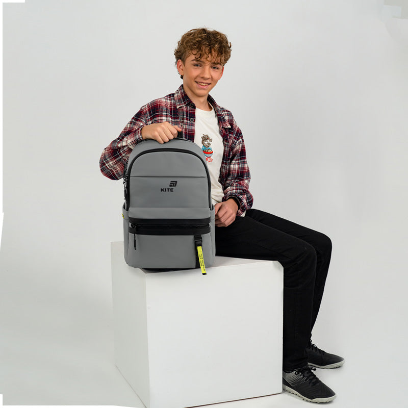 Backpack Kite Education teens Grey K26-2721L-1