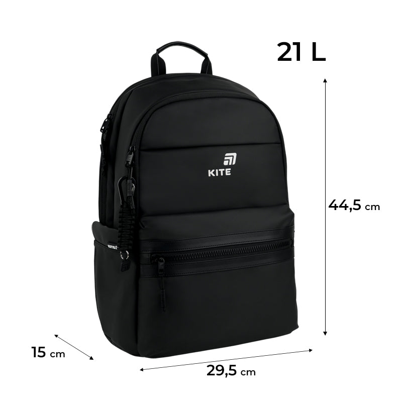 Backpack Kite Education teens Black K26-2721L-2