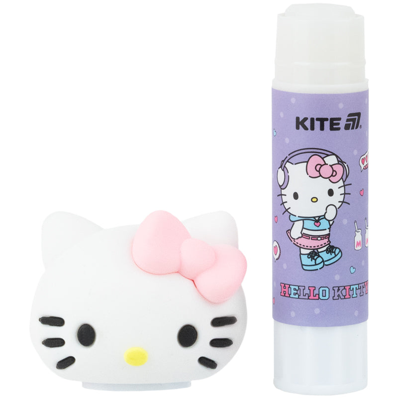 Glue stick PVP Kite Hello Kitty HK26-131, with figured cap, 9g