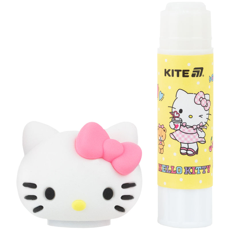 Glue stick PVP Kite Hello Kitty HK26-131, with figured cap, 9g