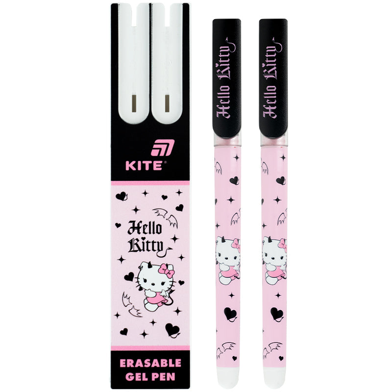 Gel pen "write-erase" Kite Hello Kitty HK26-069, blue, 2 pcs in a case