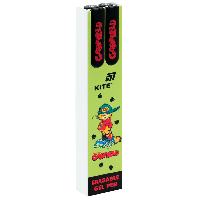 Gel pen "write-erase" Kite Garfield GF26-069, blue, 2 pcs in a case