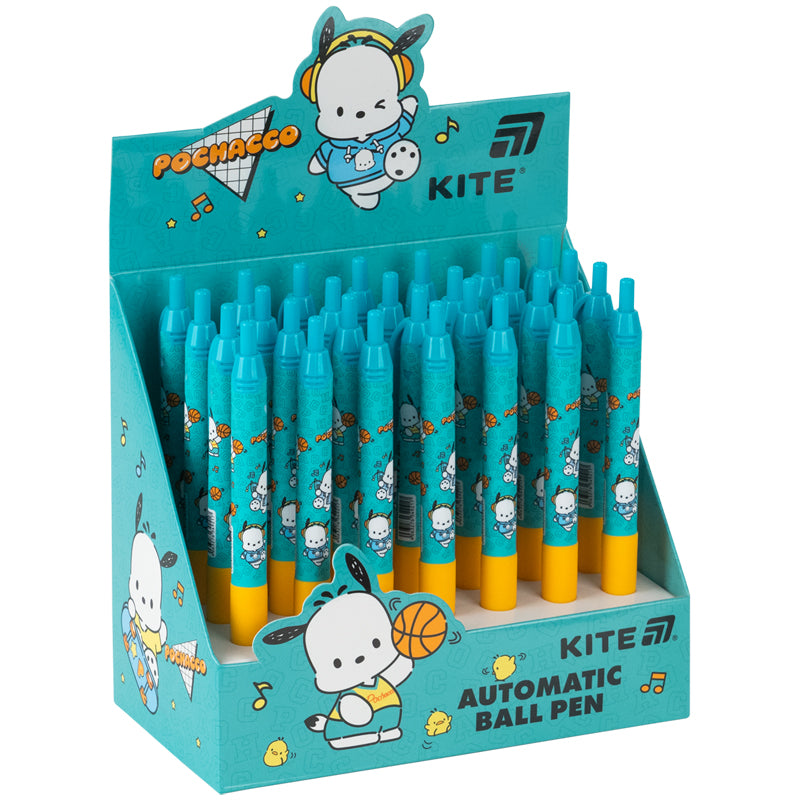 Ручка кулькова автоматична Kite Pochacco PC26-039, синя