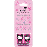Set of magnetic bookmarks with shaped clips Kite Hello Kitty HK26-495