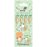 Set of magnetic bookmarks with shaped clips Kite Pochacco PC26-495