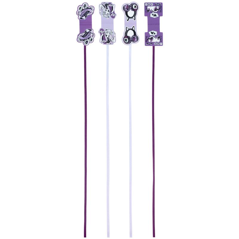 Set of magnetic bookmarks with ribbon Kite Anime Dream K26-497-1
