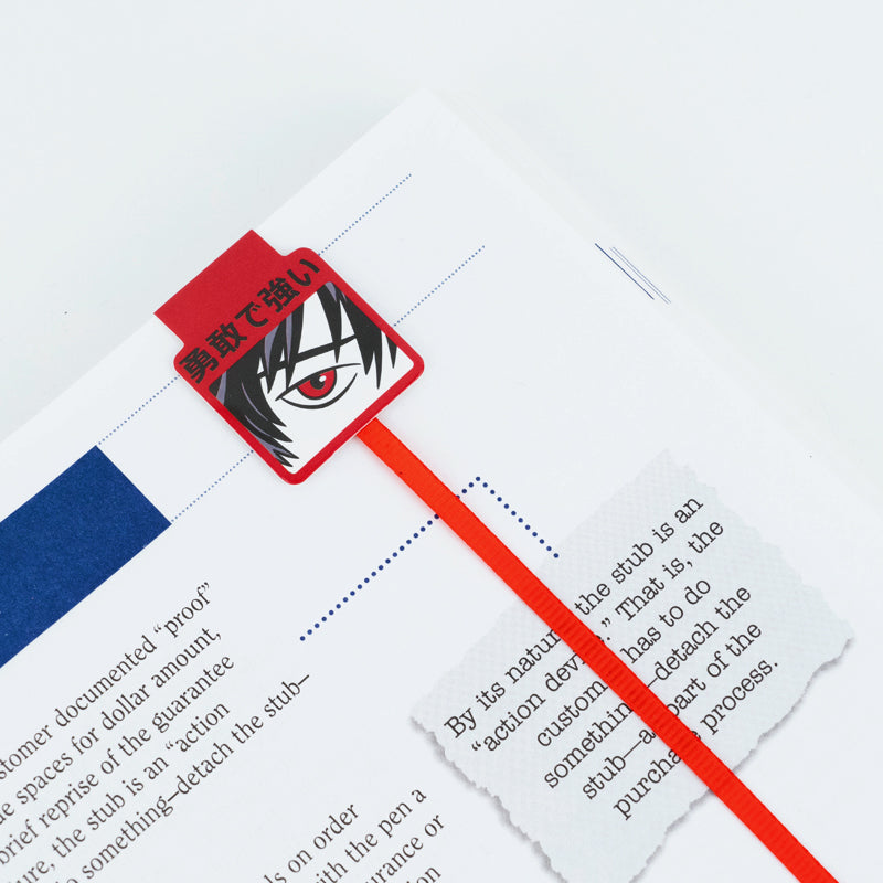 Set of magnetic bookmarks with ribbon Kite Tokyo K26-497-2