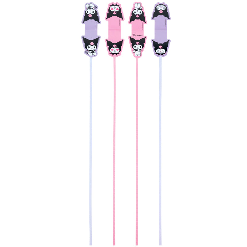 Set of magnetic bookmarks with ribbon Kite Kuromi HK26-497-2